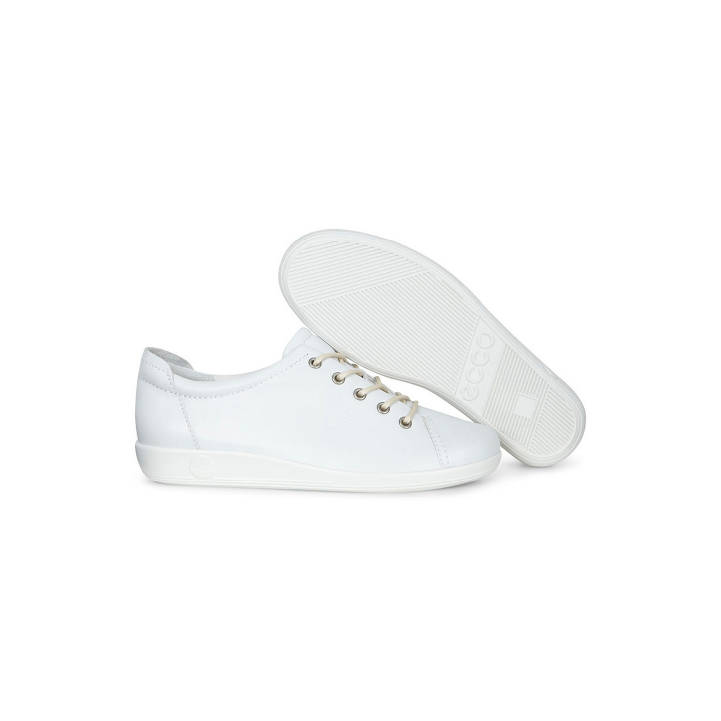 ECCO scarpe con lacci Soft 2.0 - Bianco