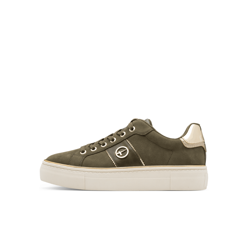 TAMARIS sneakers con platform - Verde oliva