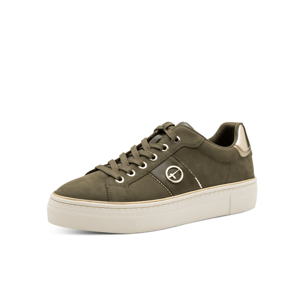 TAMARIS sneakers con platform - Verde oliva