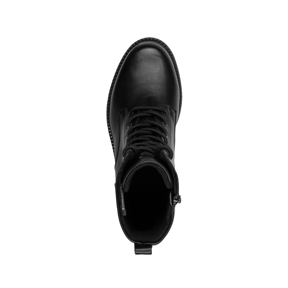 TAMARIS stivaletti stringati - Nero