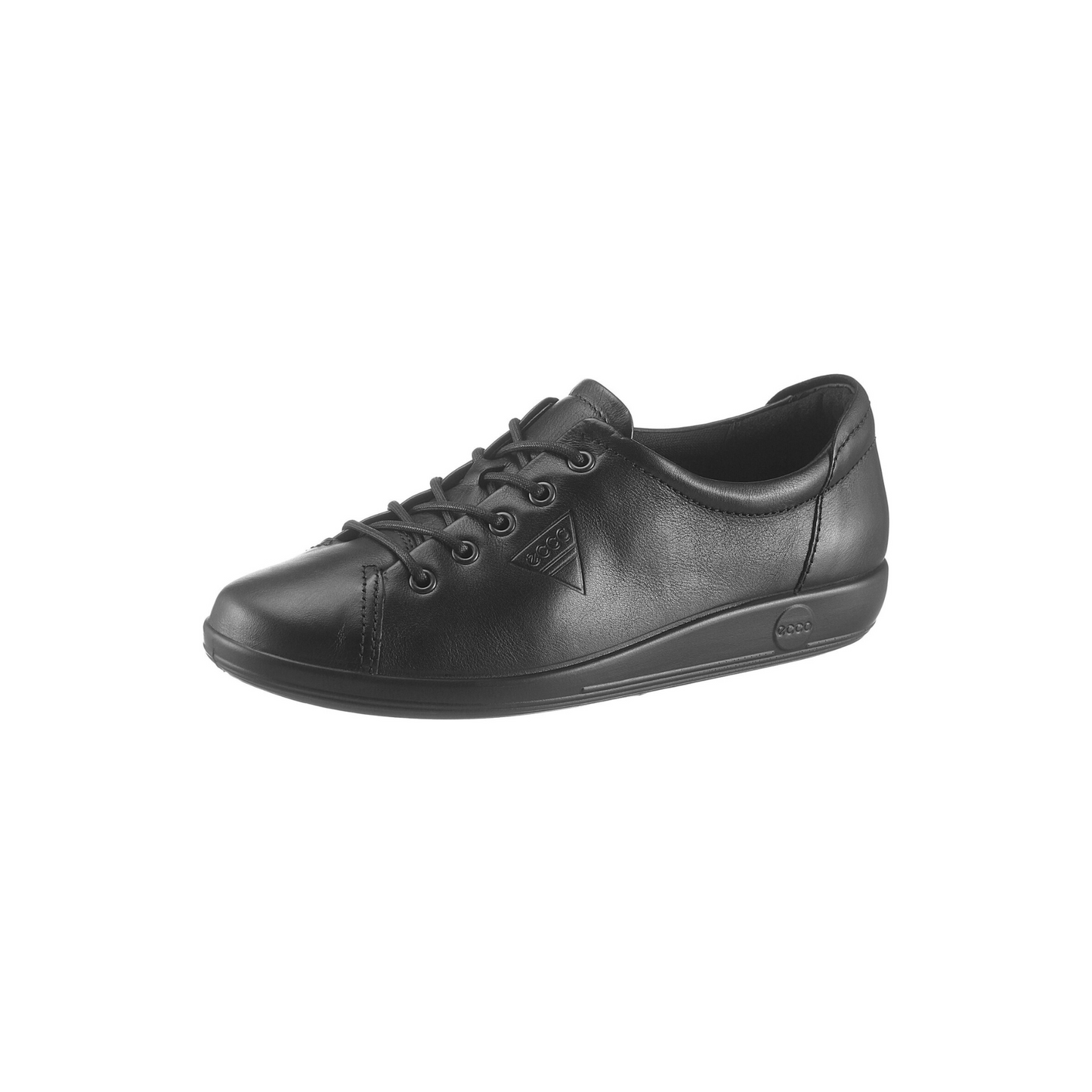 ECCO scarpe con lacci Soft 2.0 - Nero
