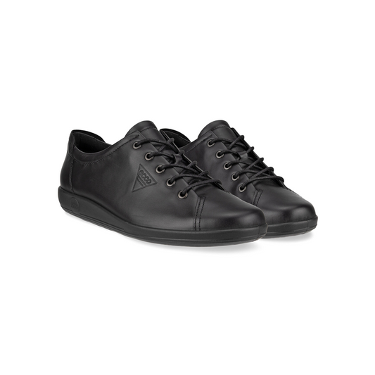 ECCO scarpe con lacci Soft 2.0 - Nero