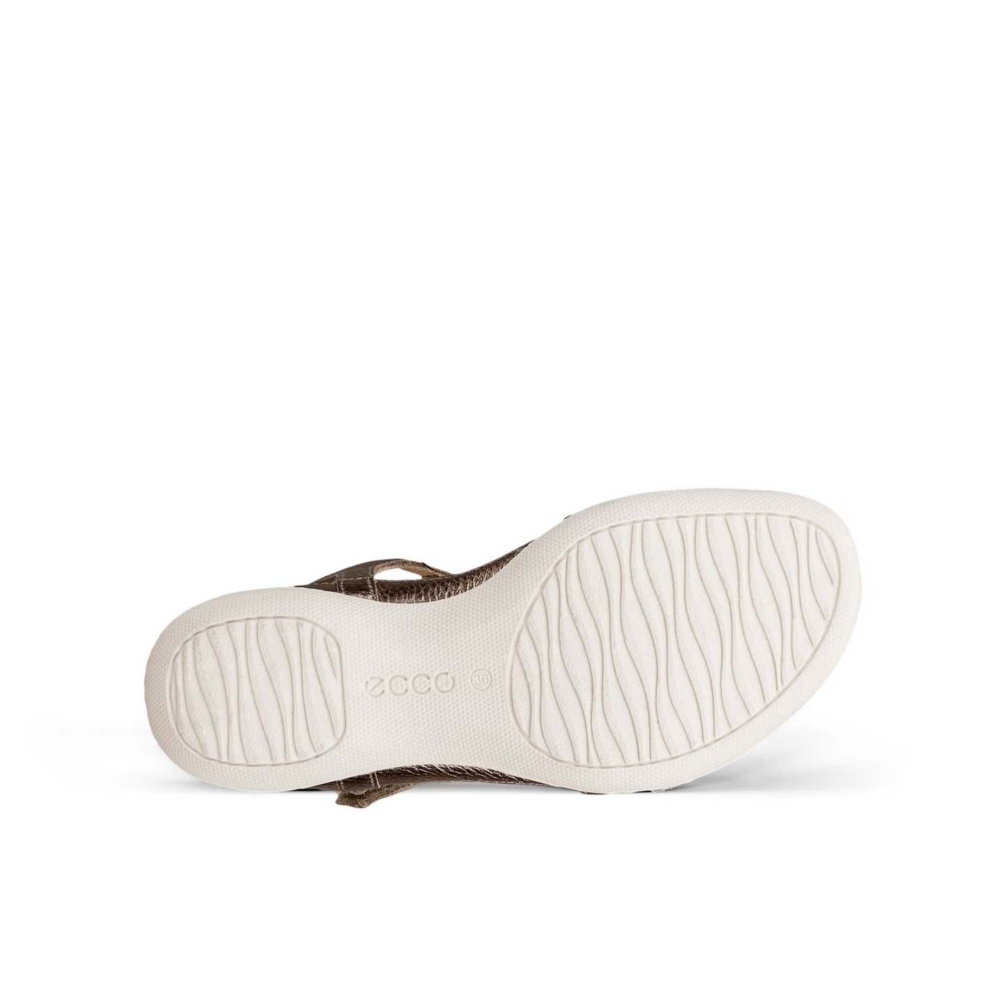 ECCO sandali in pelle Flash T-bar - Oro