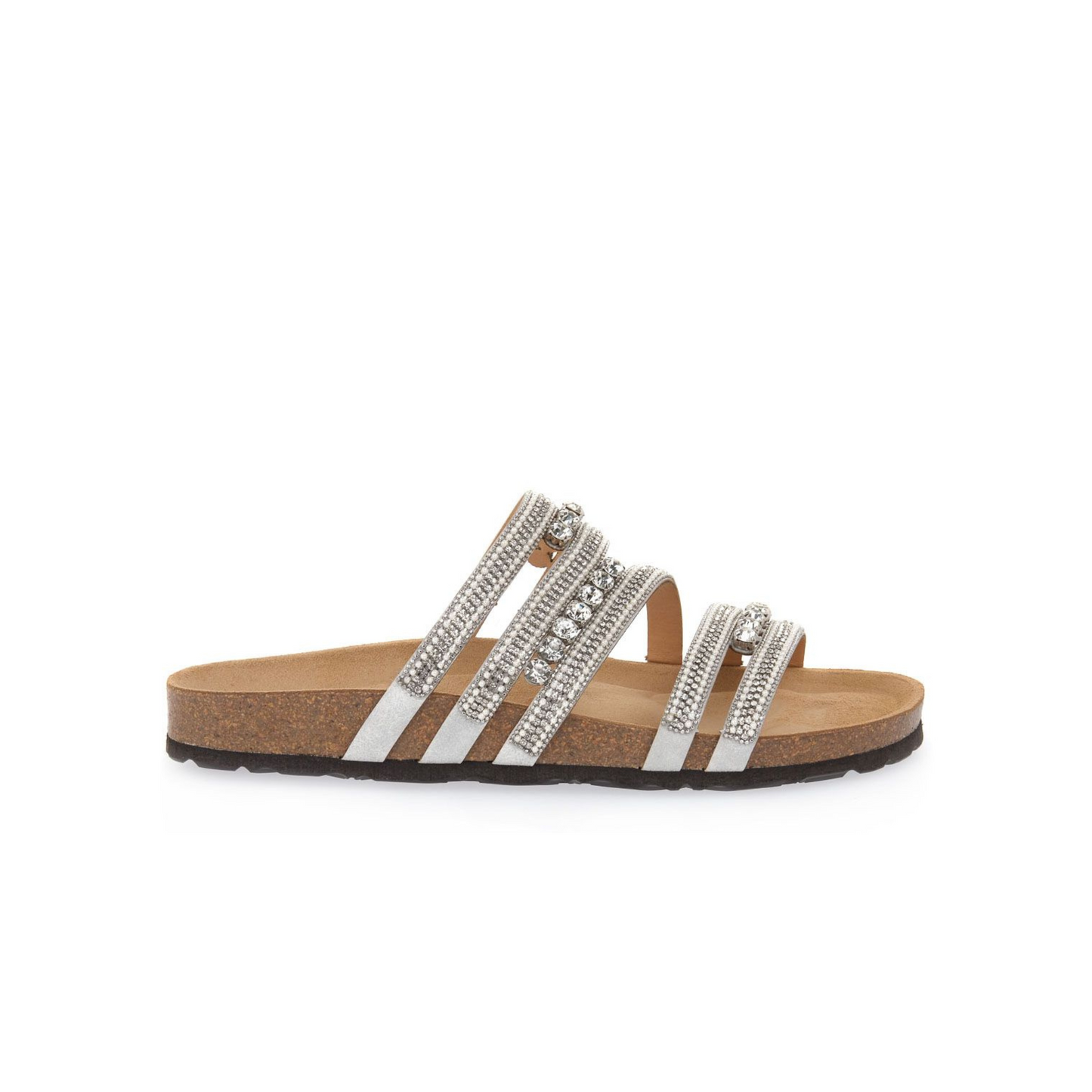 GRUNLAND ciabattina SARA CB2527-70 - Argento