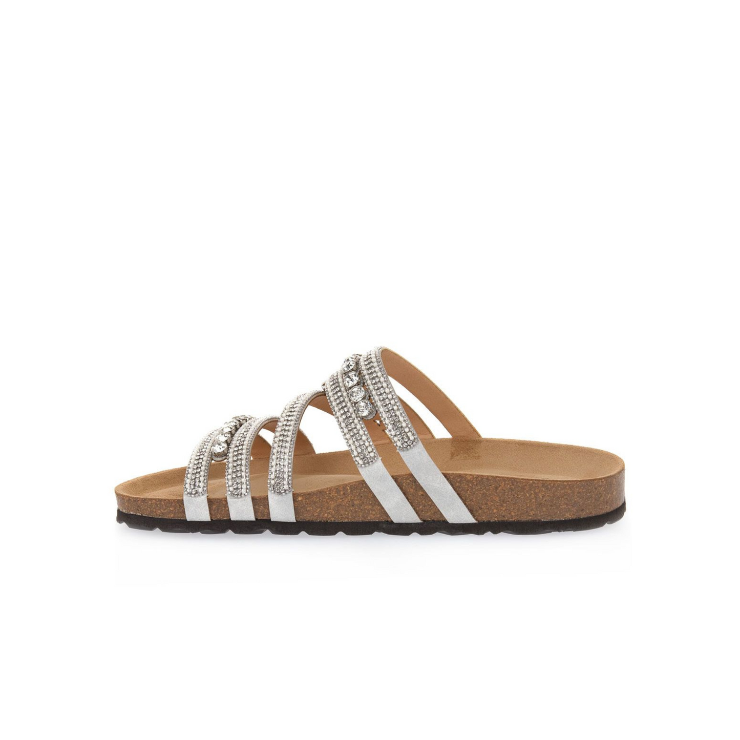 GRUNLAND ciabattina SARA CB2527-70 - Argento