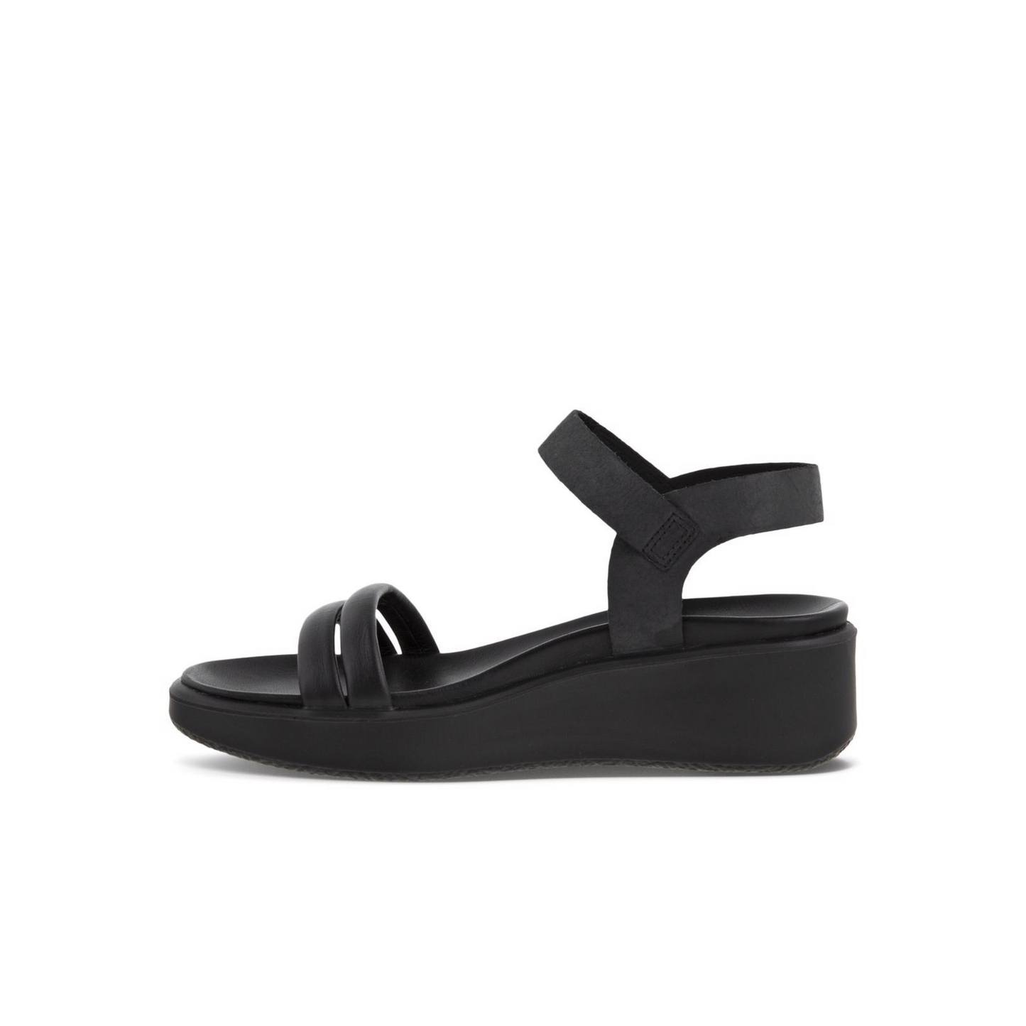 ECCO sandali Flowt Wedge - Nero