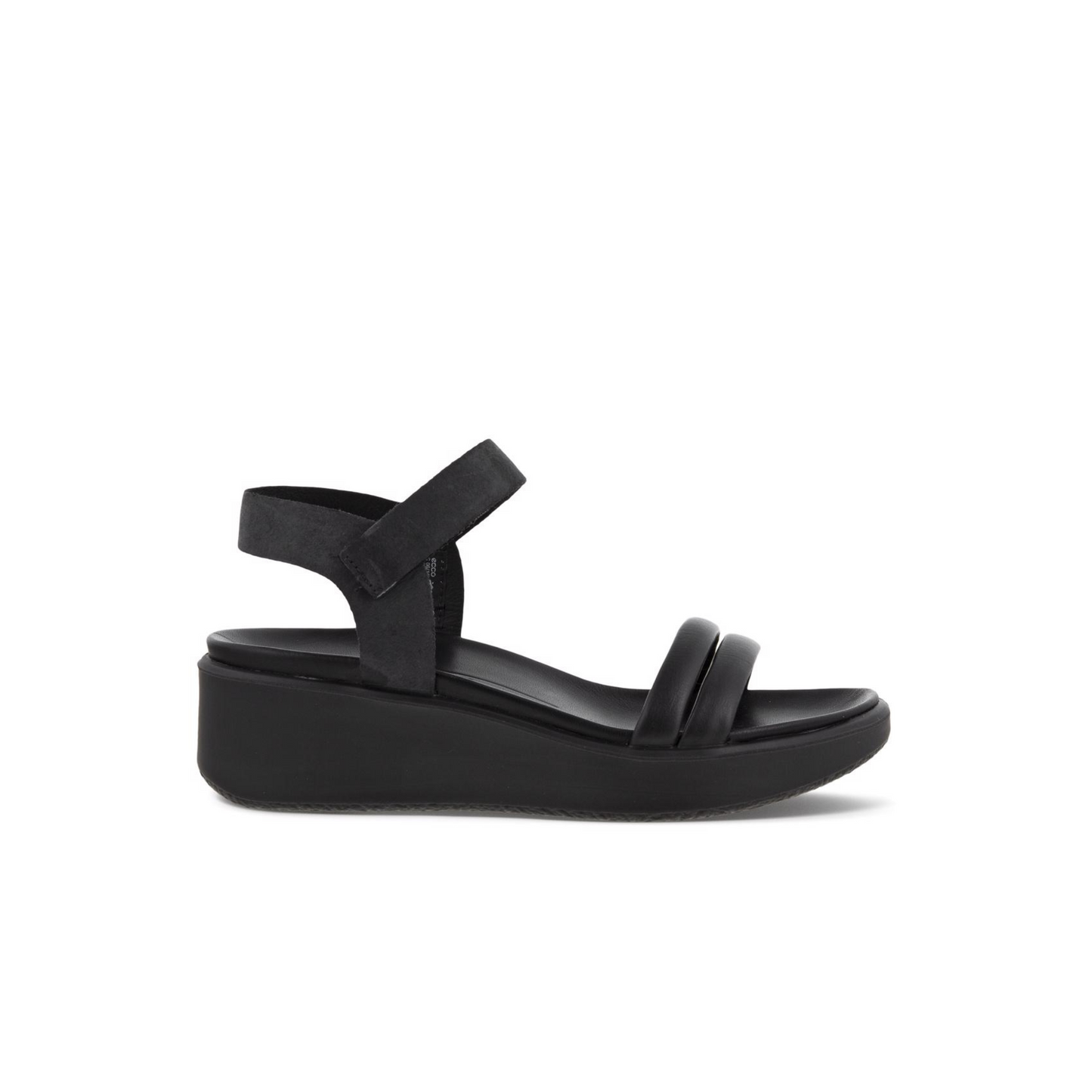 ECCO sandali Flowt Wedge - Nero