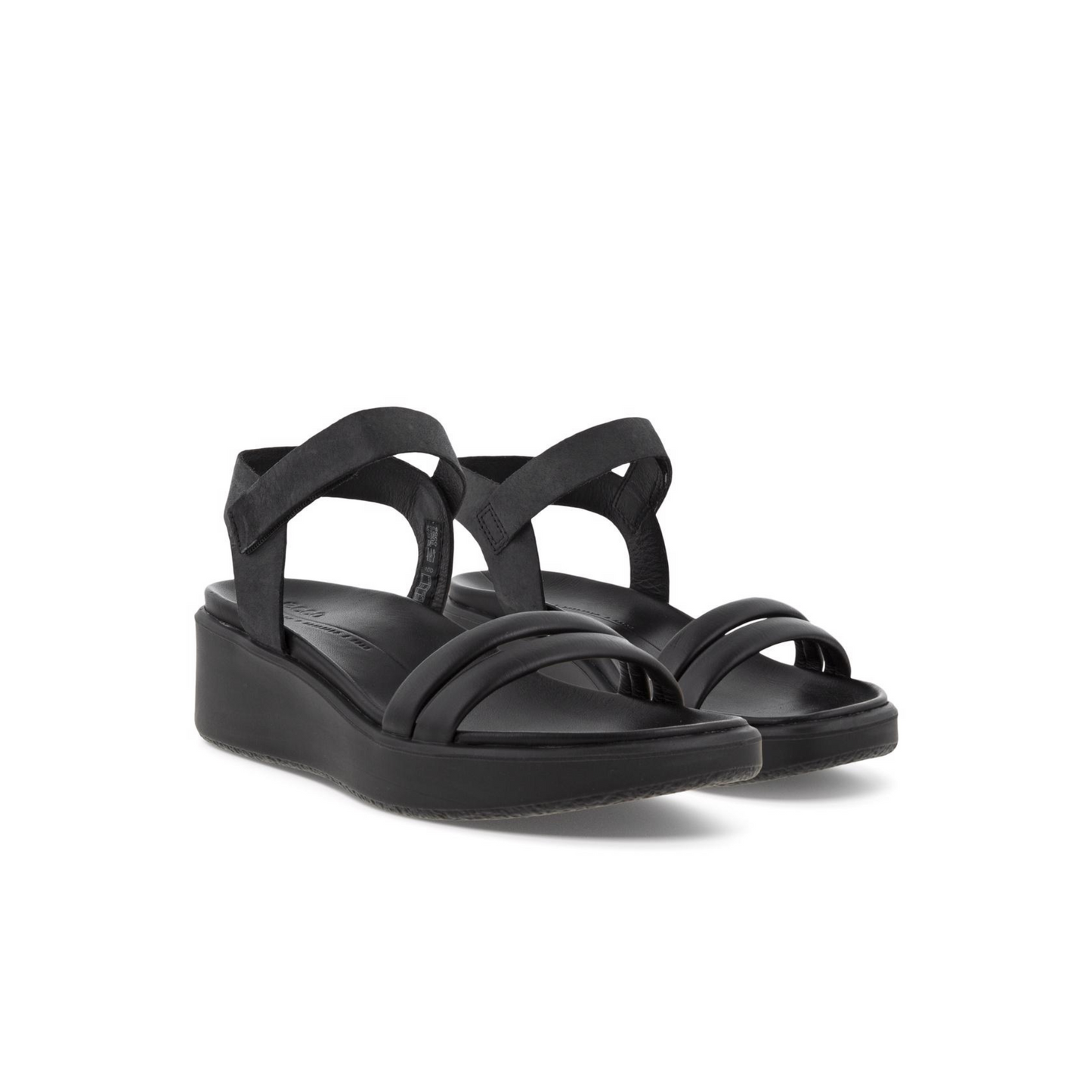 ECCO sandali Flowt Wedge - Nero